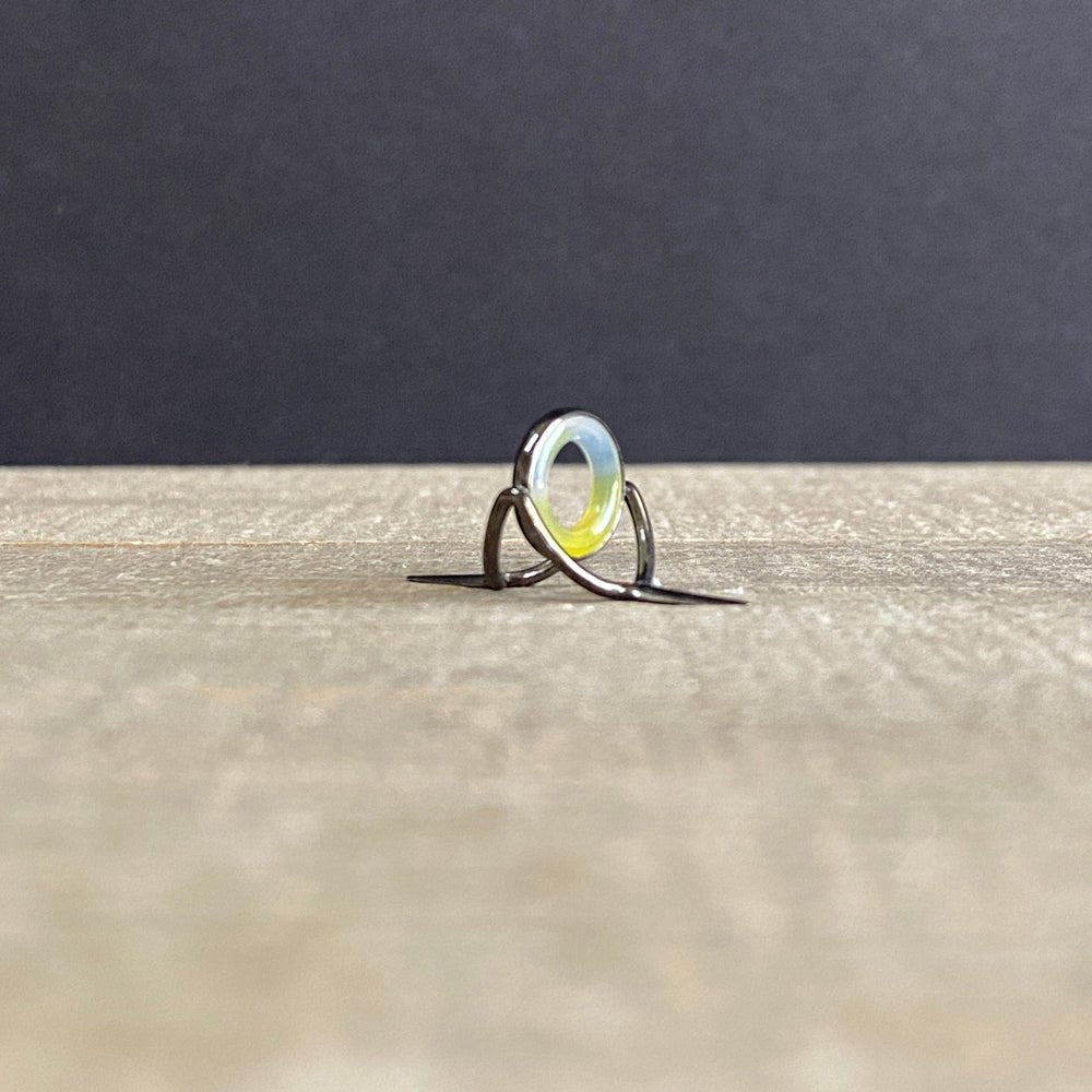 Agate Stripping Guides 10mm Black Nickel - Fish On! Custom Rods