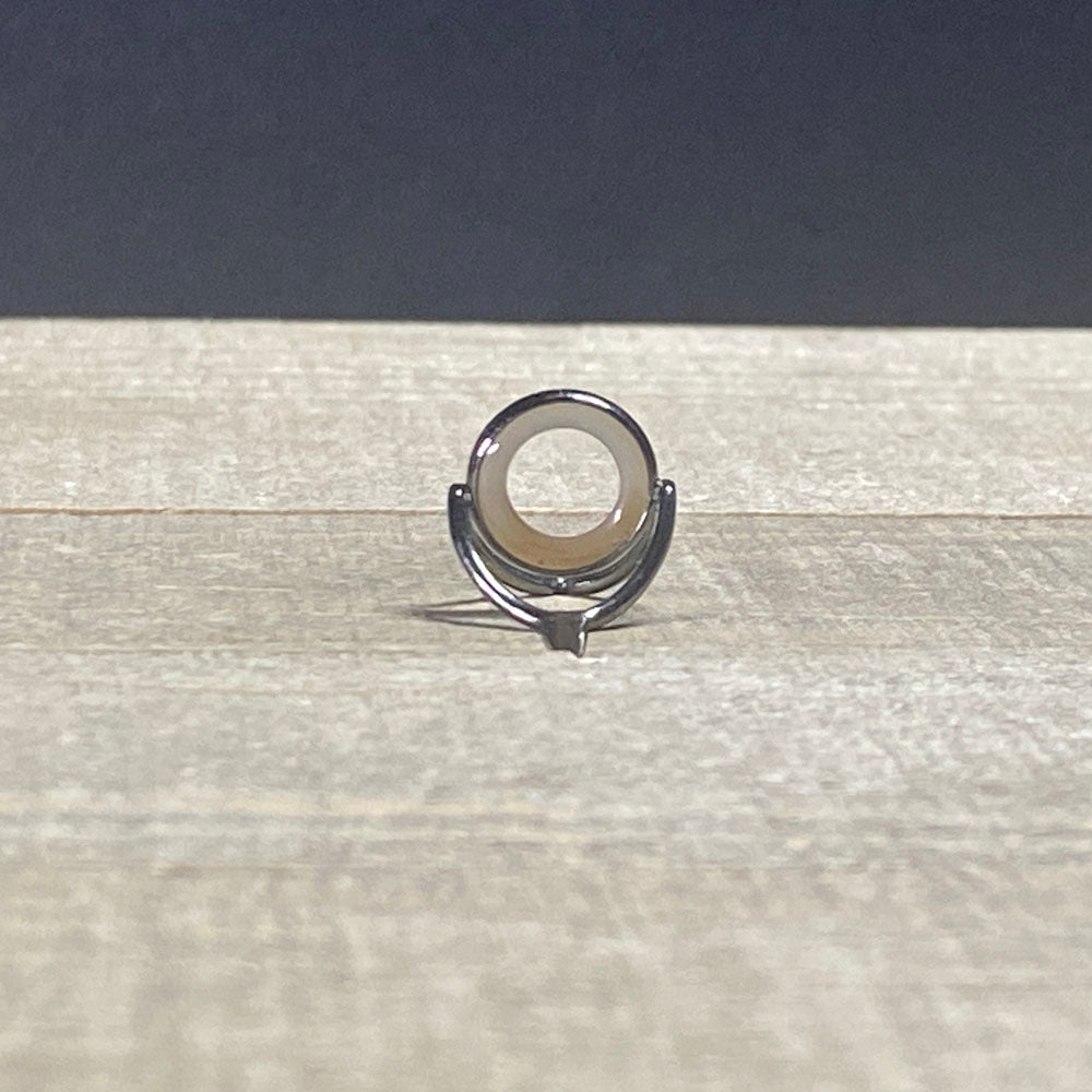 Agate Stripping Guides 10mm Black Nickel - Fish On! Custom Rods