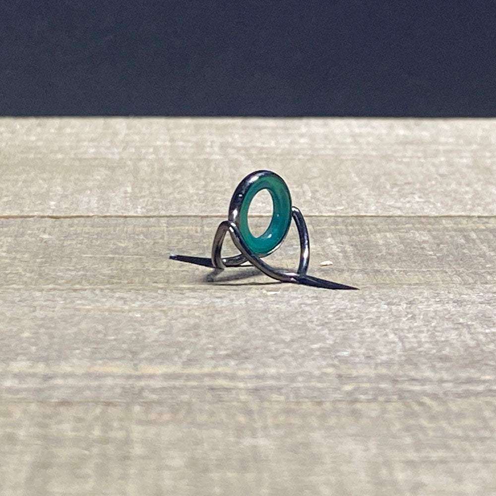 Agate Stripping Guides 10mm Black Nickel - Fish On! Custom Rods