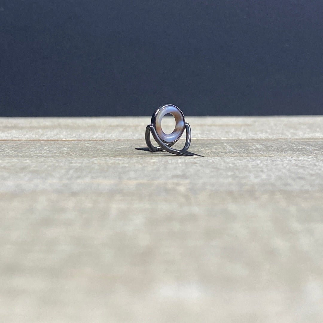 Agate Stripping Guides 10mm Black Nickel - Fish On! Custom Rods