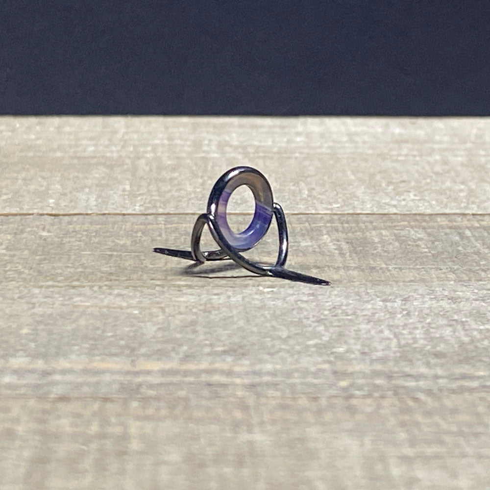 Agate Stripping Guides 10mm Black Nickel - Fish On! Custom Rods