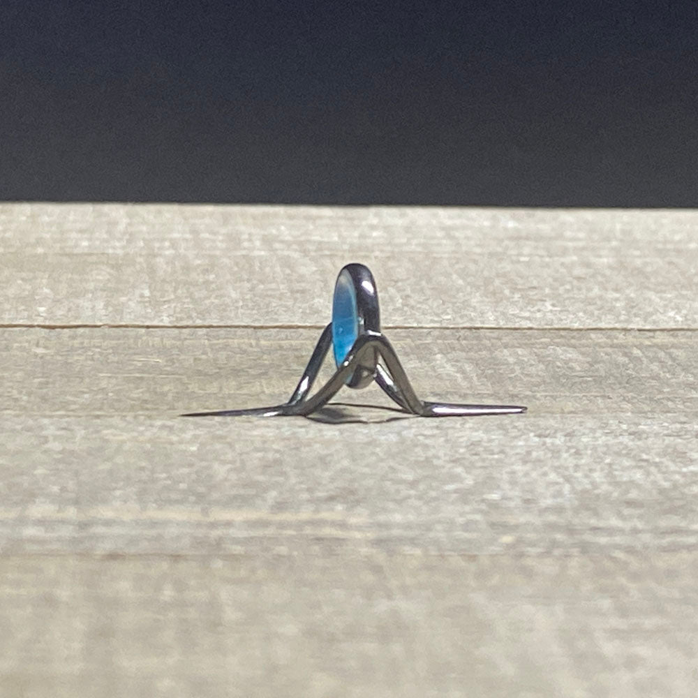 Agate Stripping Guides 10mm Black Nickel - Fish On! Custom Rods