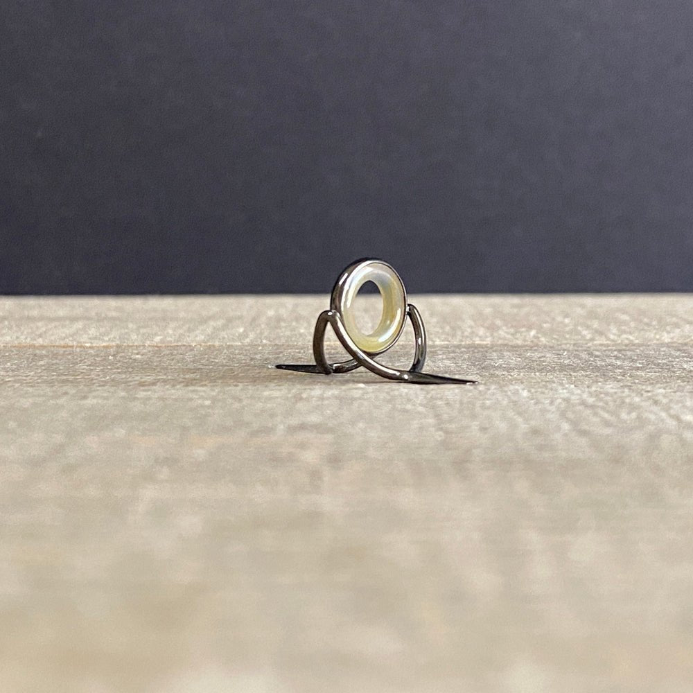 Agate Stripping Guides 10mm Black Nickel - Fish On! Custom Rods