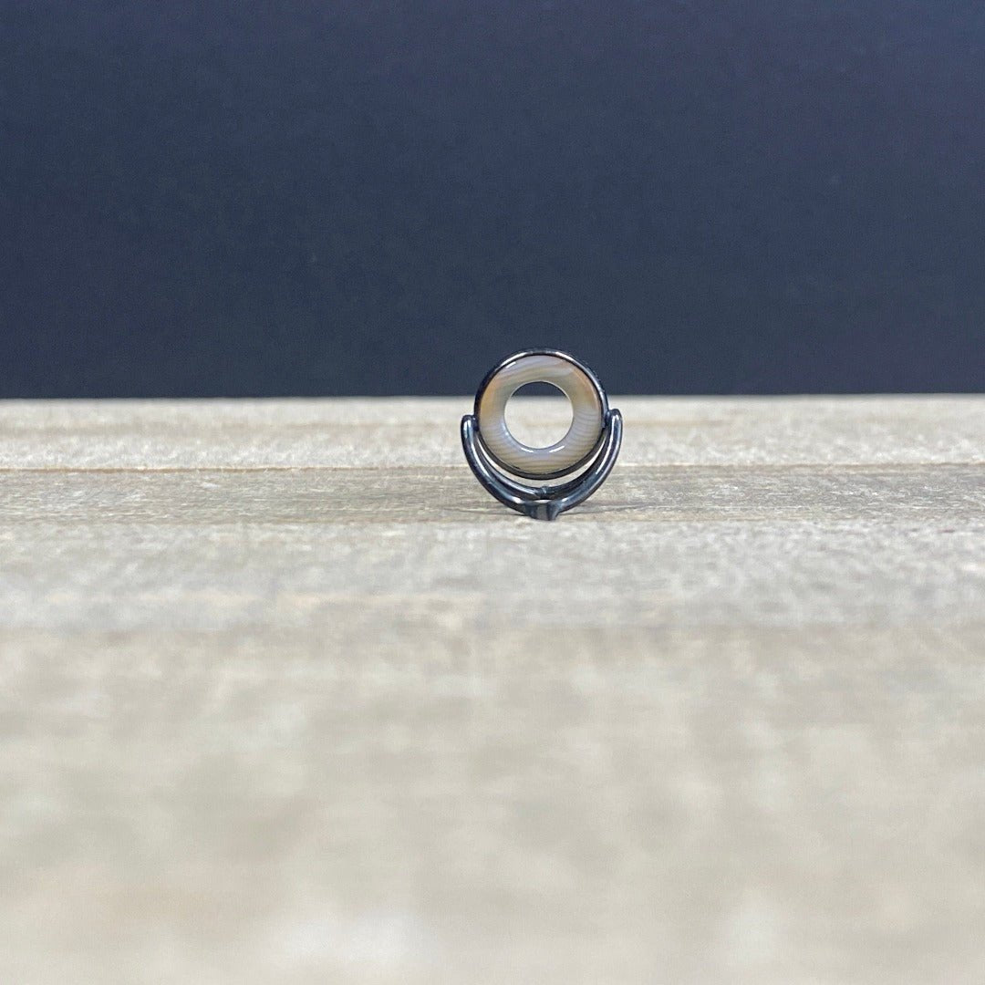 Agate Stripping Guides 10mm Black Nickel - Fish On! Custom Rods