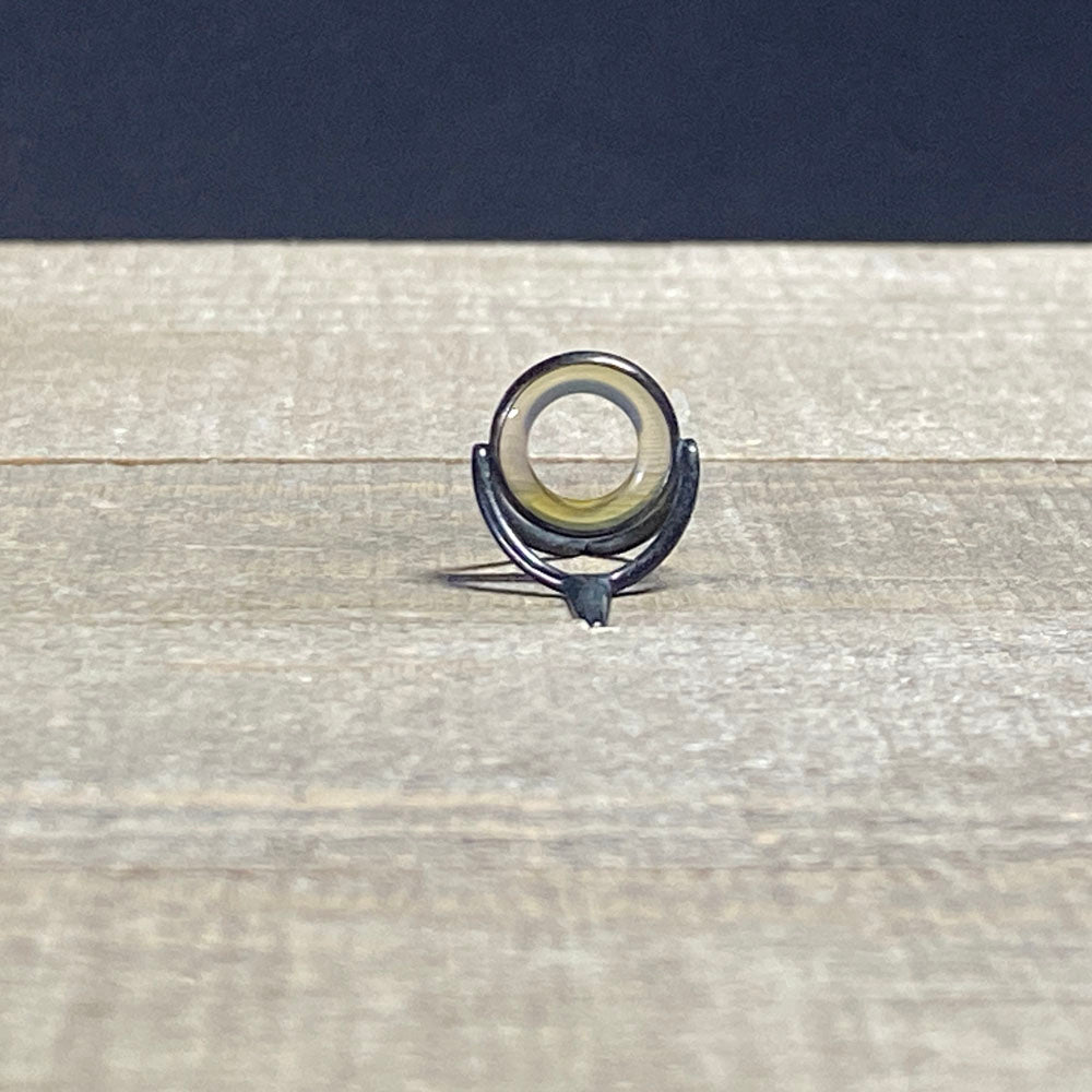 Agate Stripping Guides 10mm Black Nickel - Fish On! Custom Rods