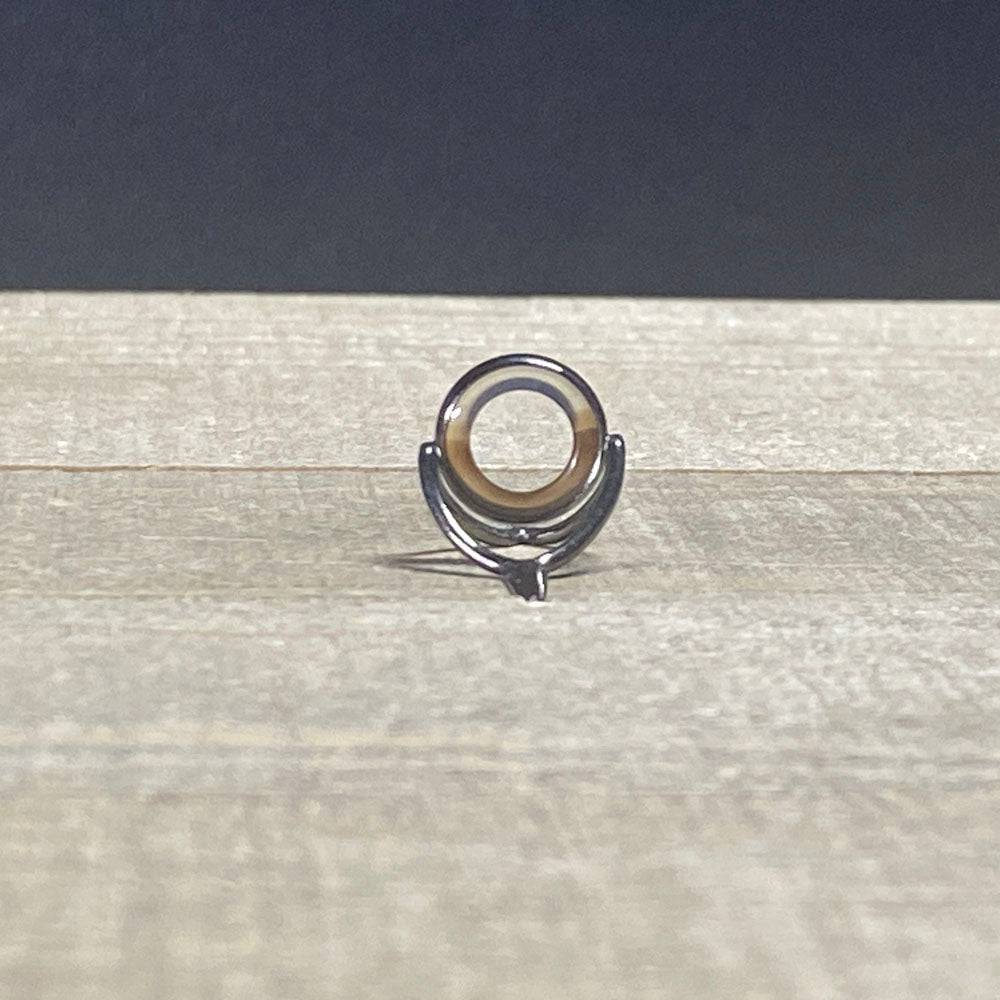 Agate Stripping Guides 10mm Black Nickel - Fish On! Custom Rods