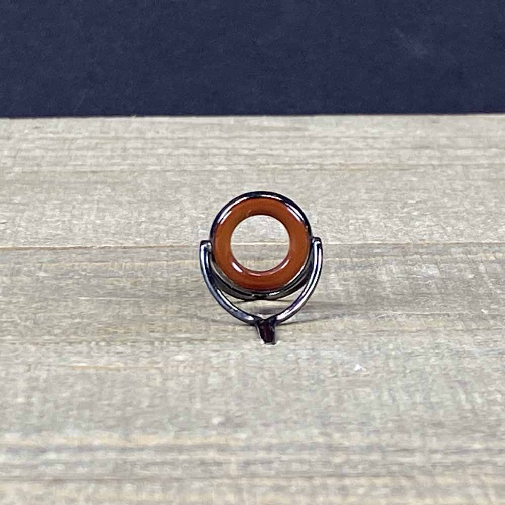 Agate Stripping Guides 12mm Black Nickel - Fish On! Custom Rods