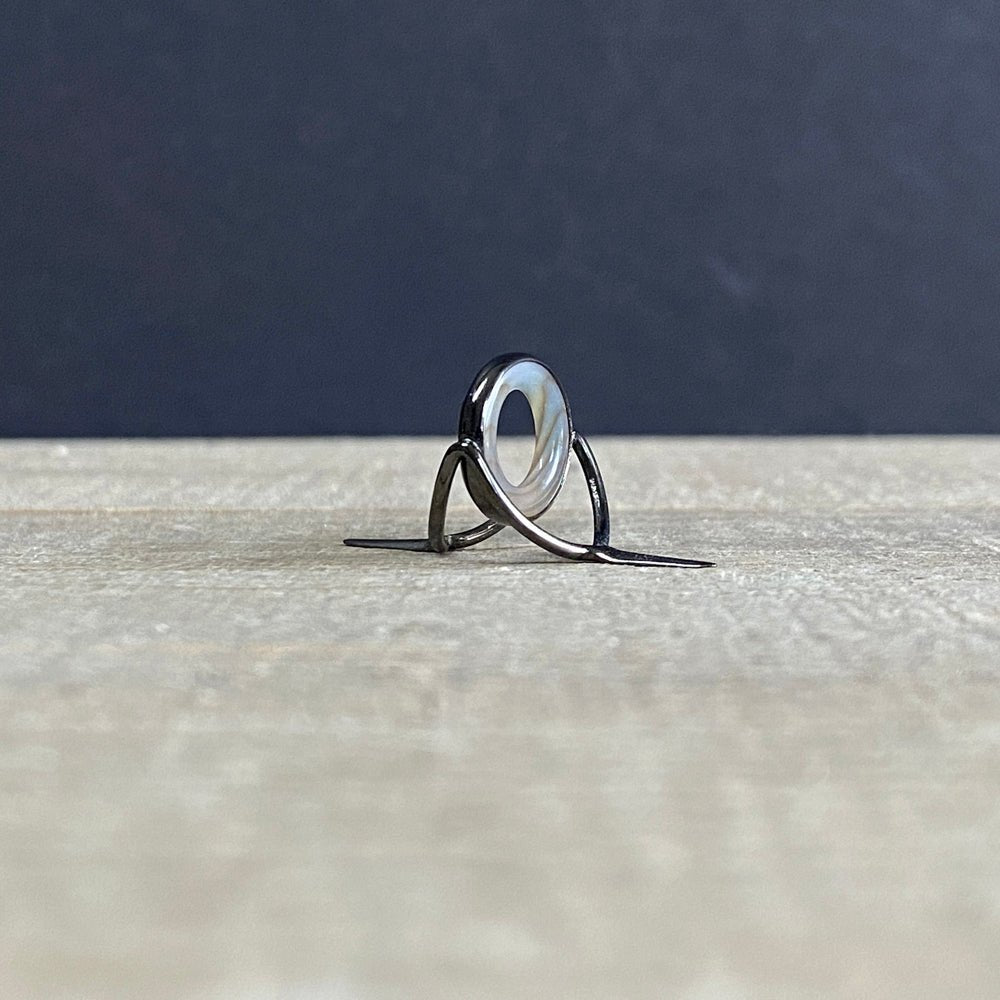 Agate Stripping Guides 12mm Black Nickel - Fish On! Custom Rods