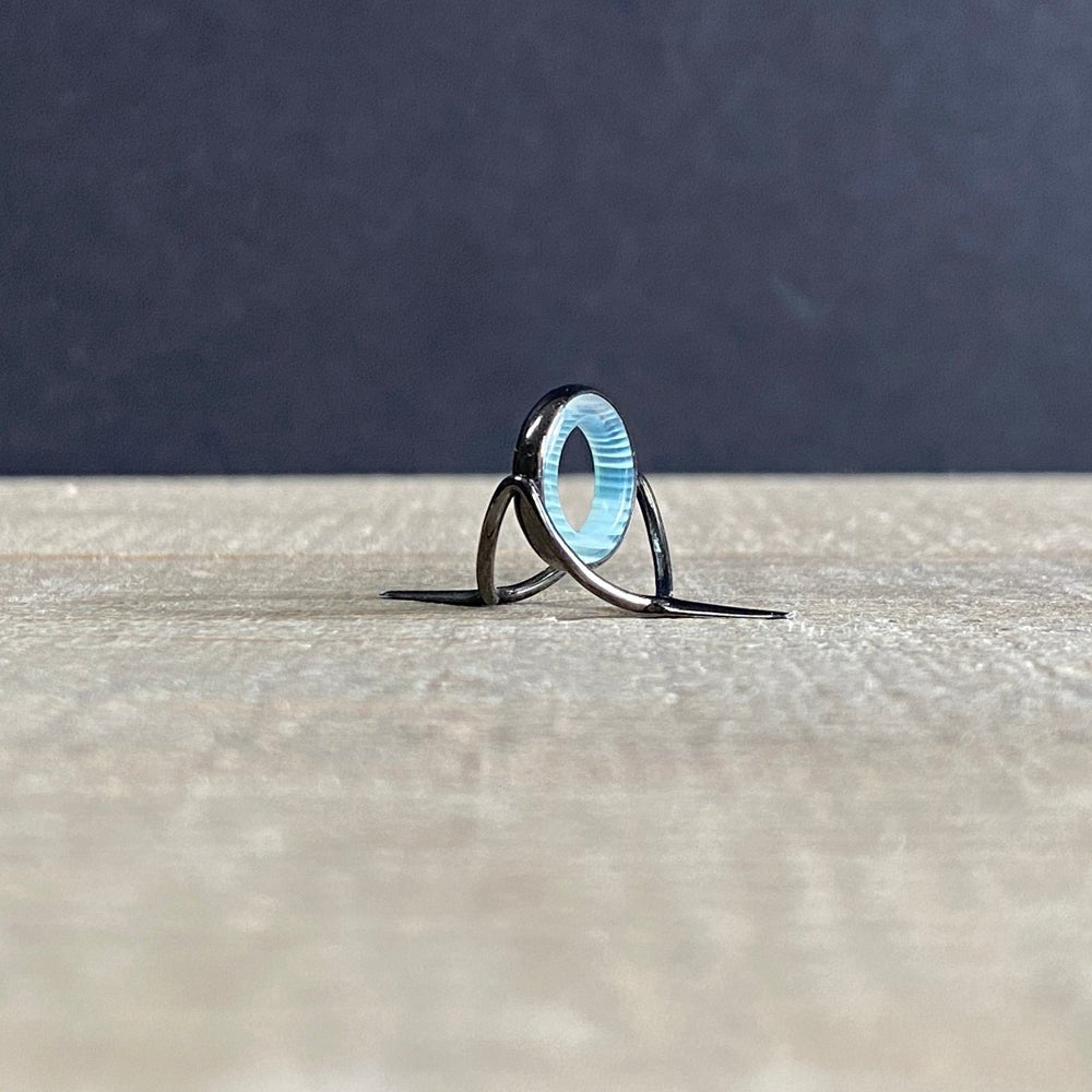 Agate Stripping Guides 12mm Black Nickel - Fish On! Custom Rods