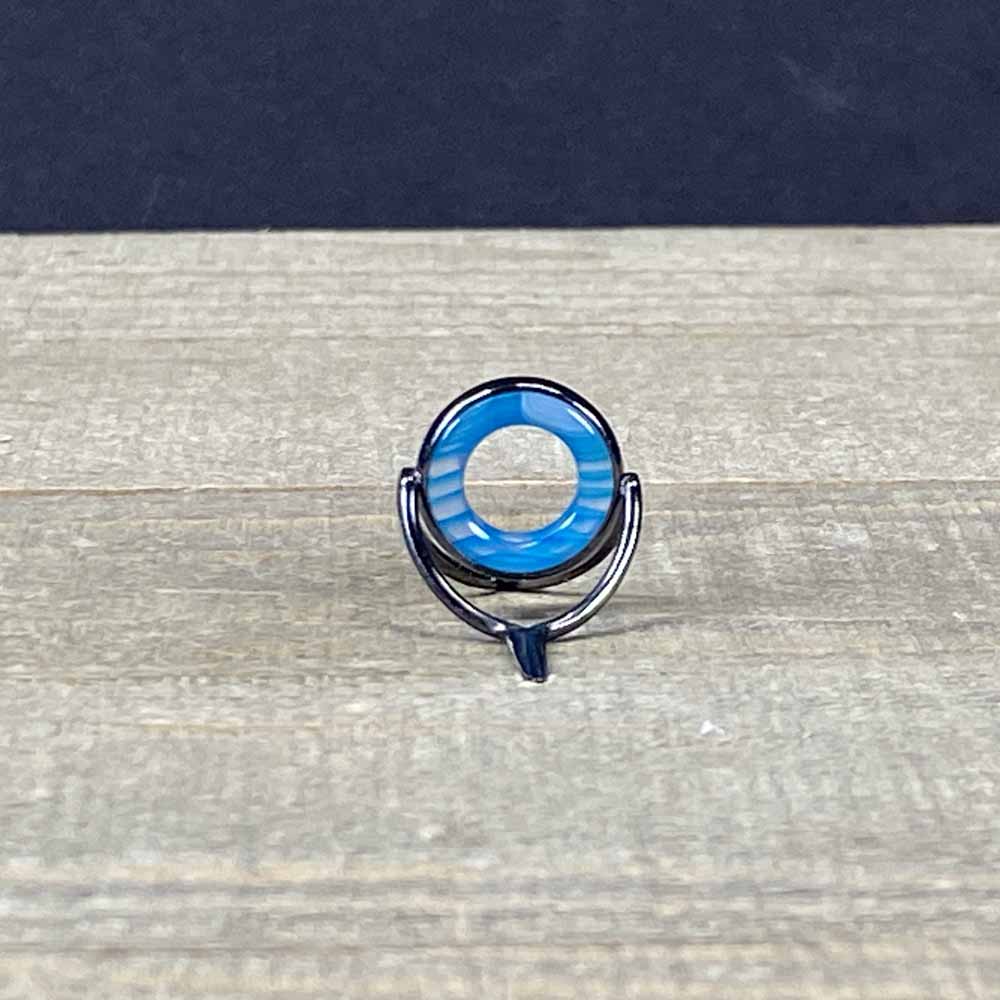 Agate Stripping Guides 12mm Black Nickel - Fish On! Custom Rods