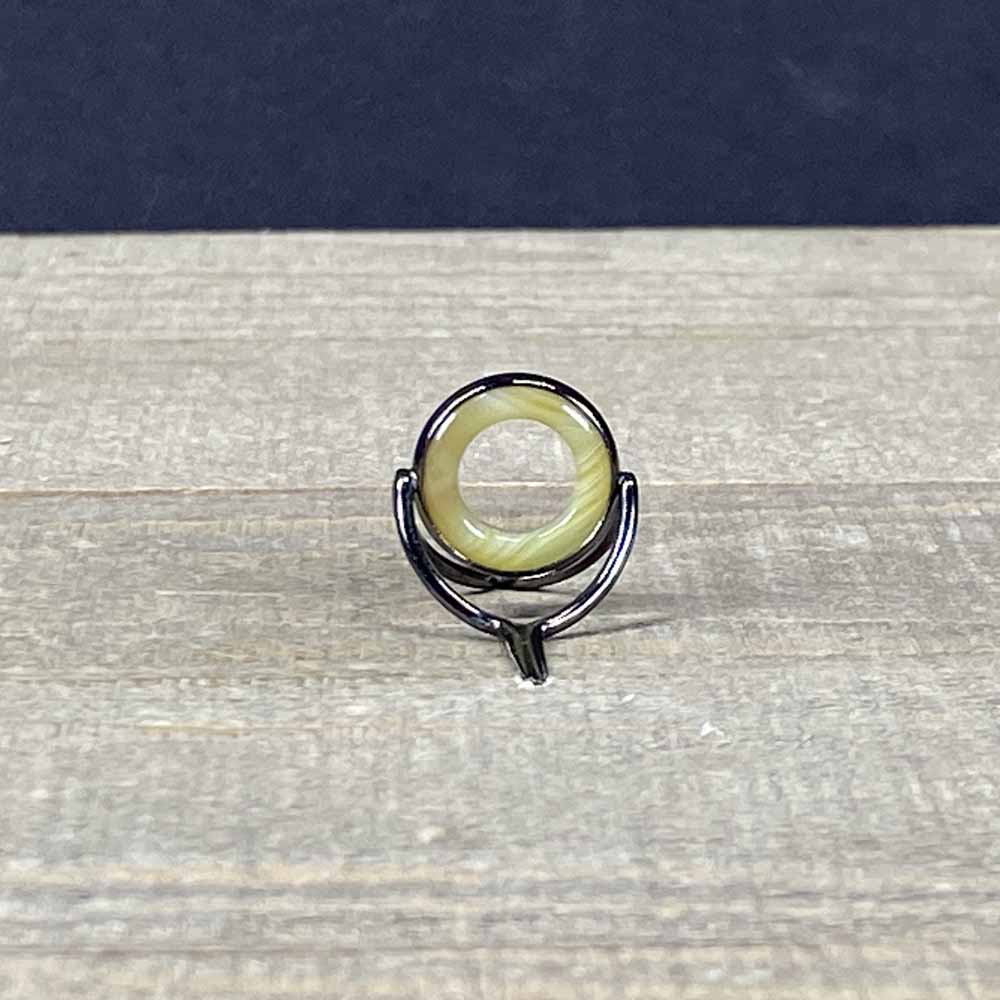 Agate Stripping Guides 12mm Black Nickel - Fish On! Custom Rods