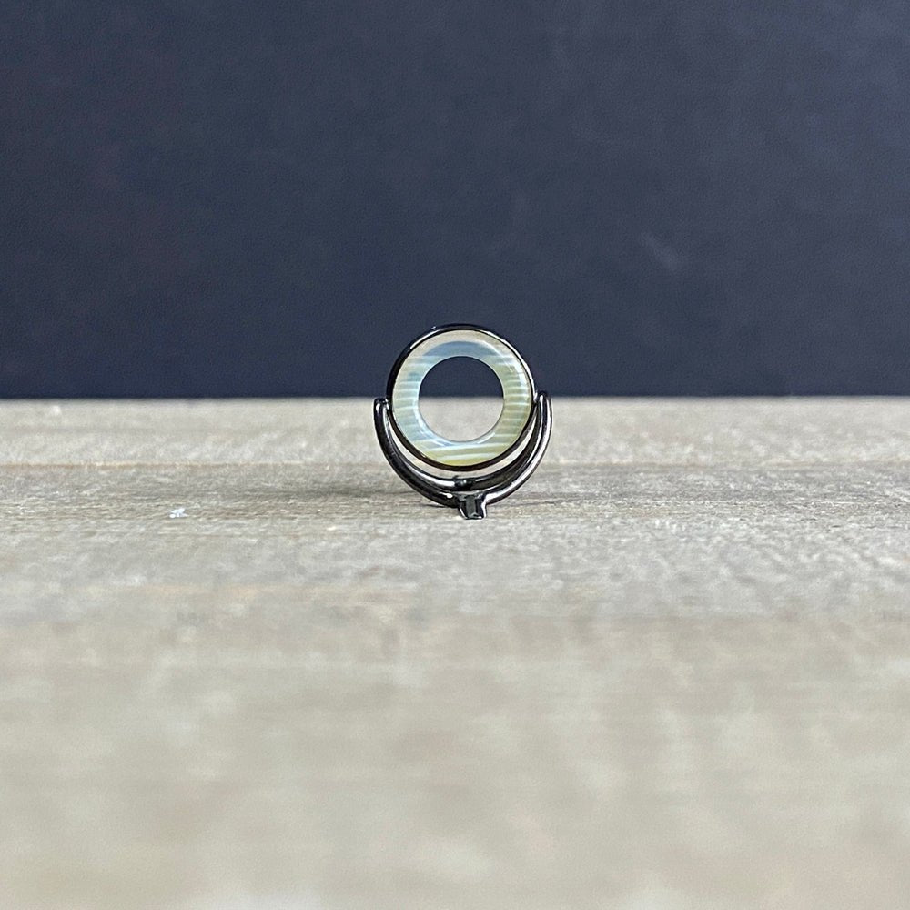 Agate Stripping Guides 12mm Black Nickel - Fish On! Custom Rods