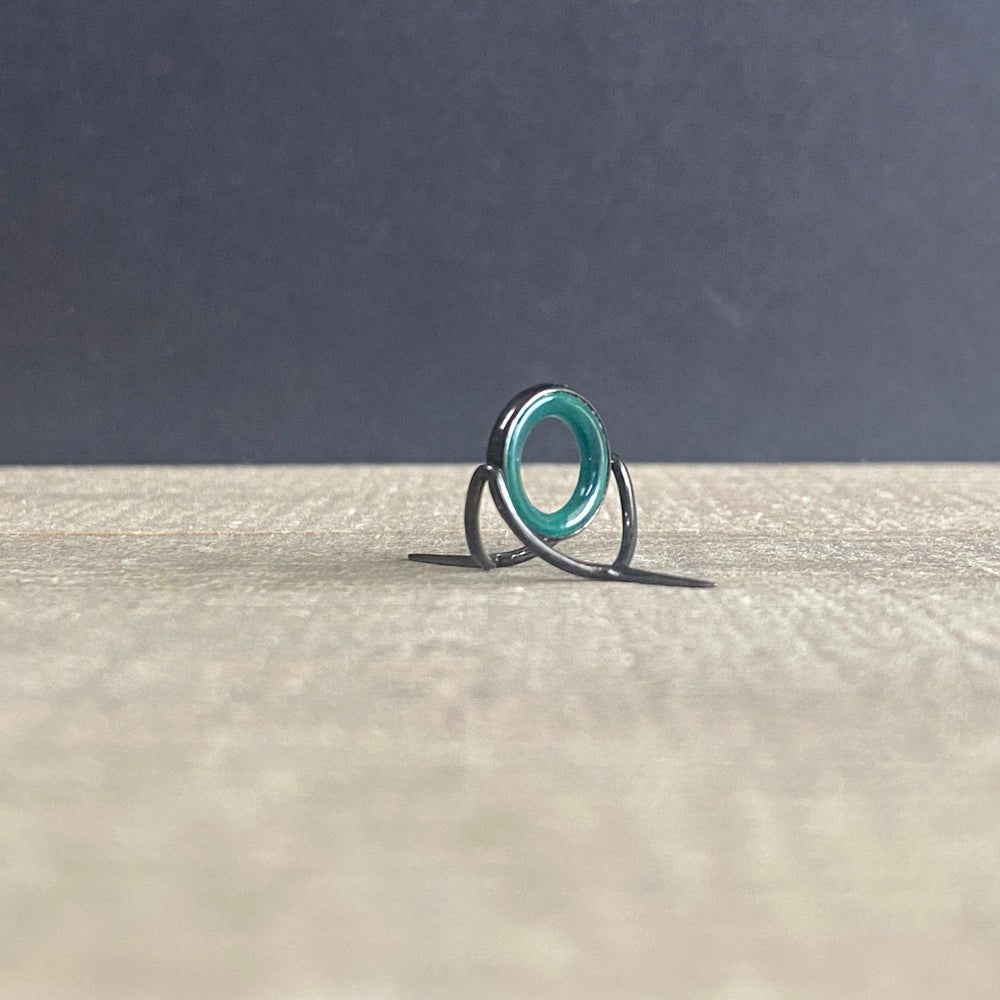 Agate Stripping Guides 12mm Black Nickel - Fish On! Custom Rods