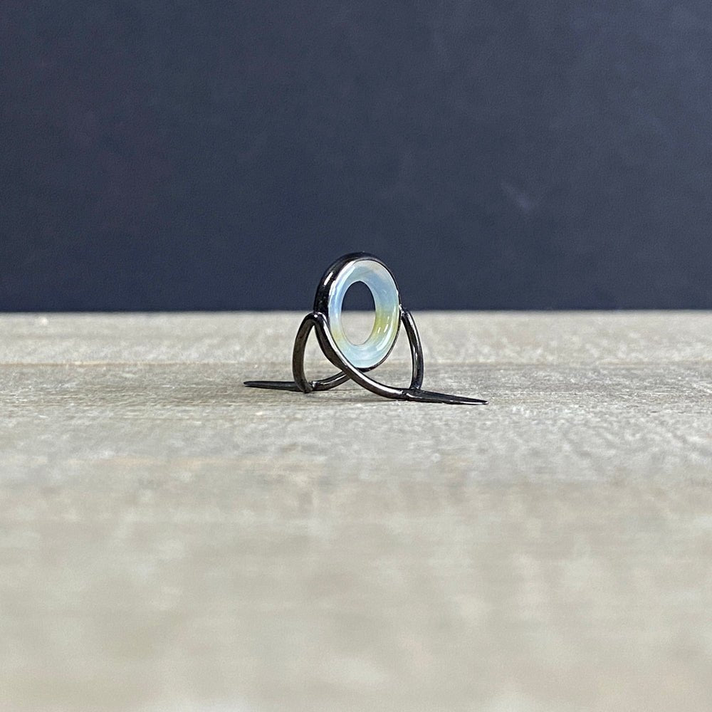 Agate Stripping Guides 12mm Black Nickel - Fish On! Custom Rods