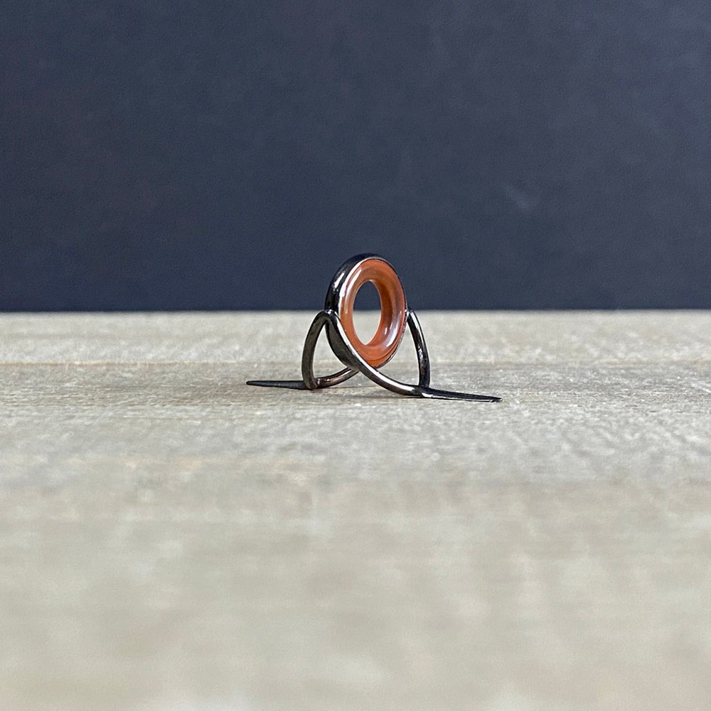 Agate Stripping Guides 12mm Black Nickel - Fish On! Custom Rods