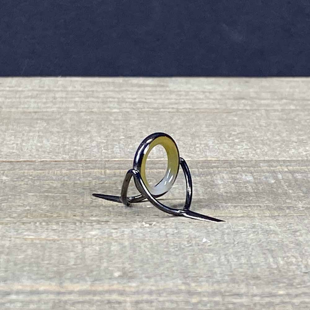 Agate Stripping Guides 12mm Black Nickel - Fish On! Custom Rods