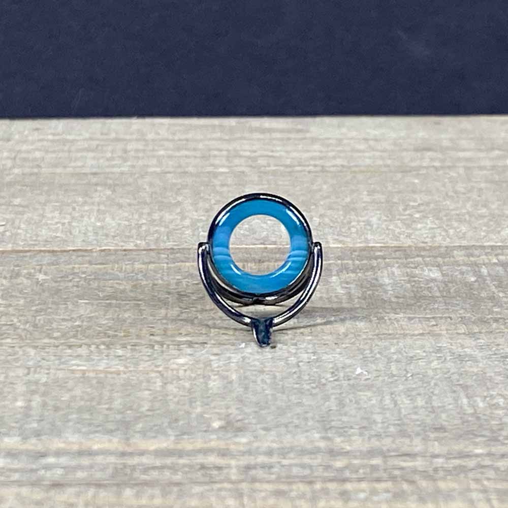 Agate Stripping Guides 12mm Black Nickel - Fish On! Custom Rods