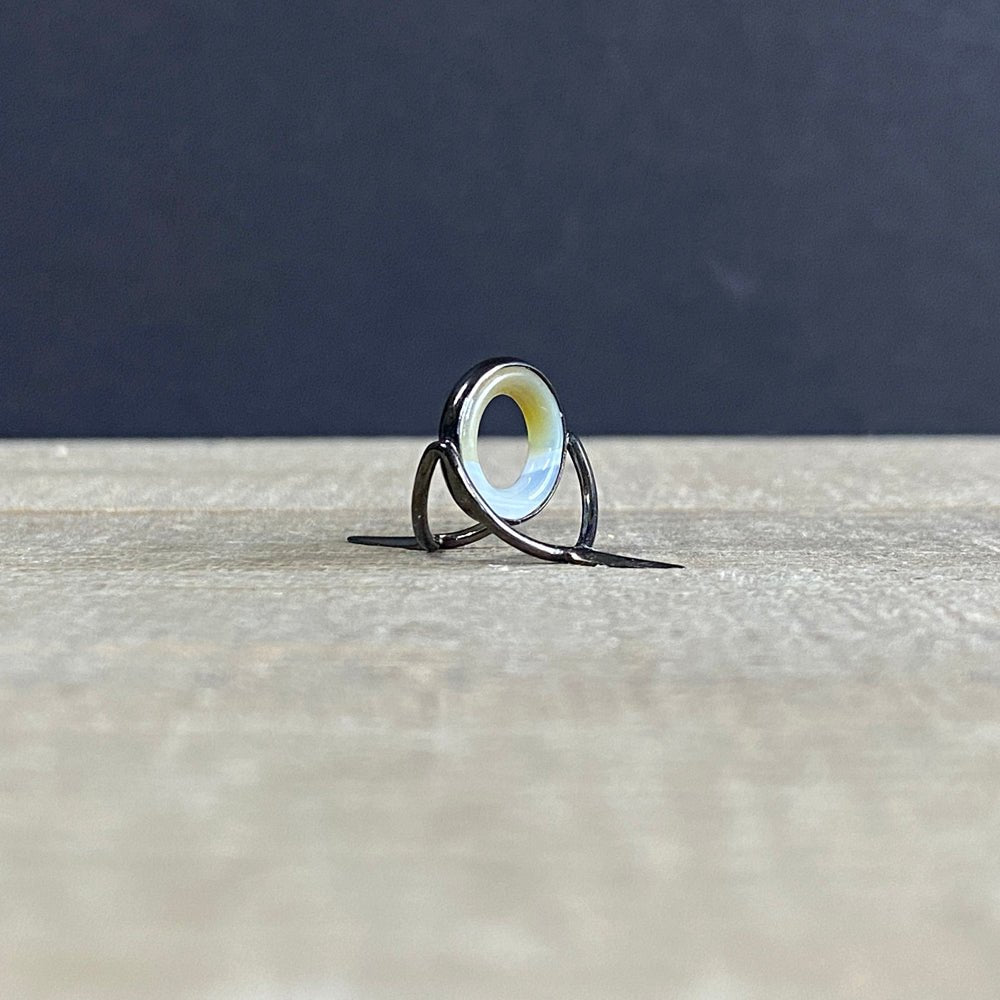 Agate Stripping Guides 12mm Black Nickel - Fish On! Custom Rods