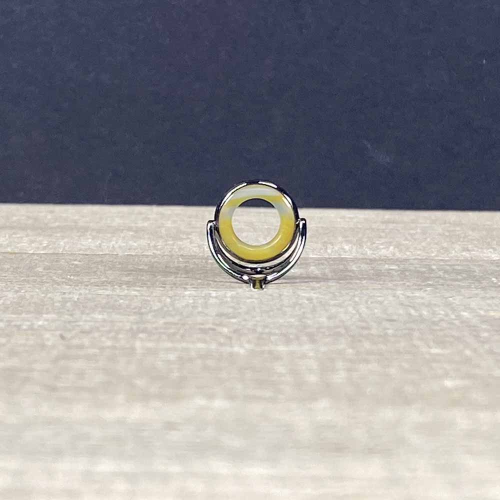 Agate Stripping Guides 12mm Black Nickel - Fish On! Custom Rods