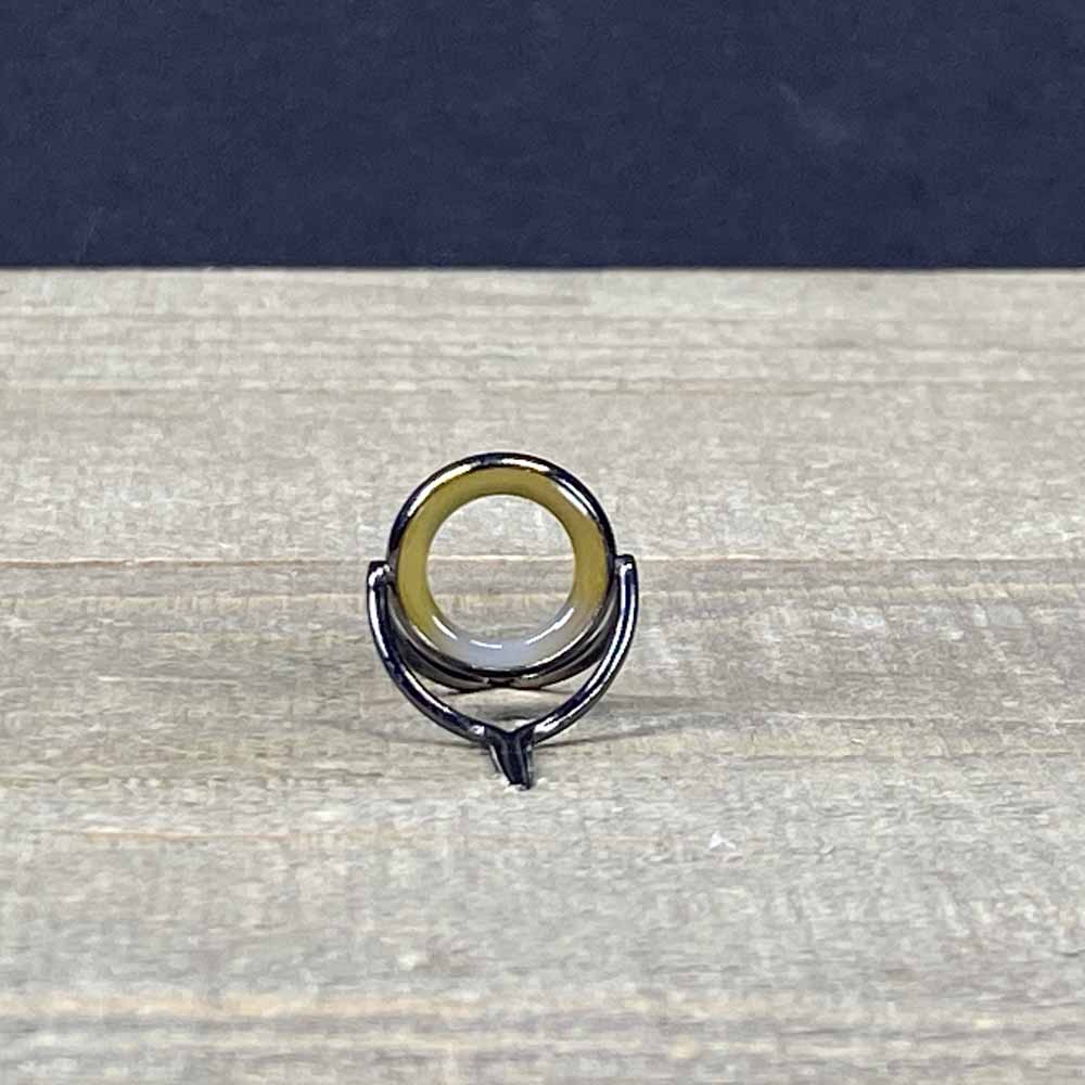 Agate Stripping Guides 12mm Black Nickel - Fish On! Custom Rods