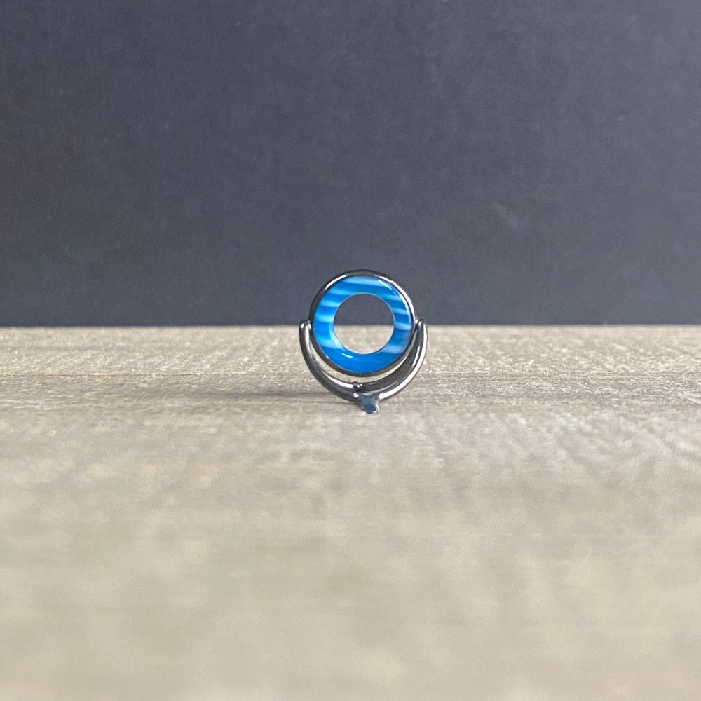 Agate Stripping Guides 12mm Black Nickel - Fish On! Custom Rods