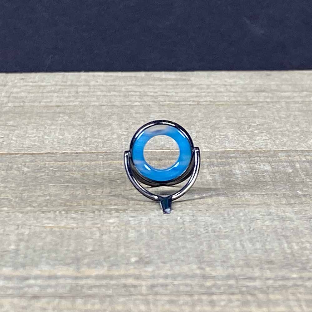 Agate Stripping Guides 12mm Black Nickel - Fish On! Custom Rods