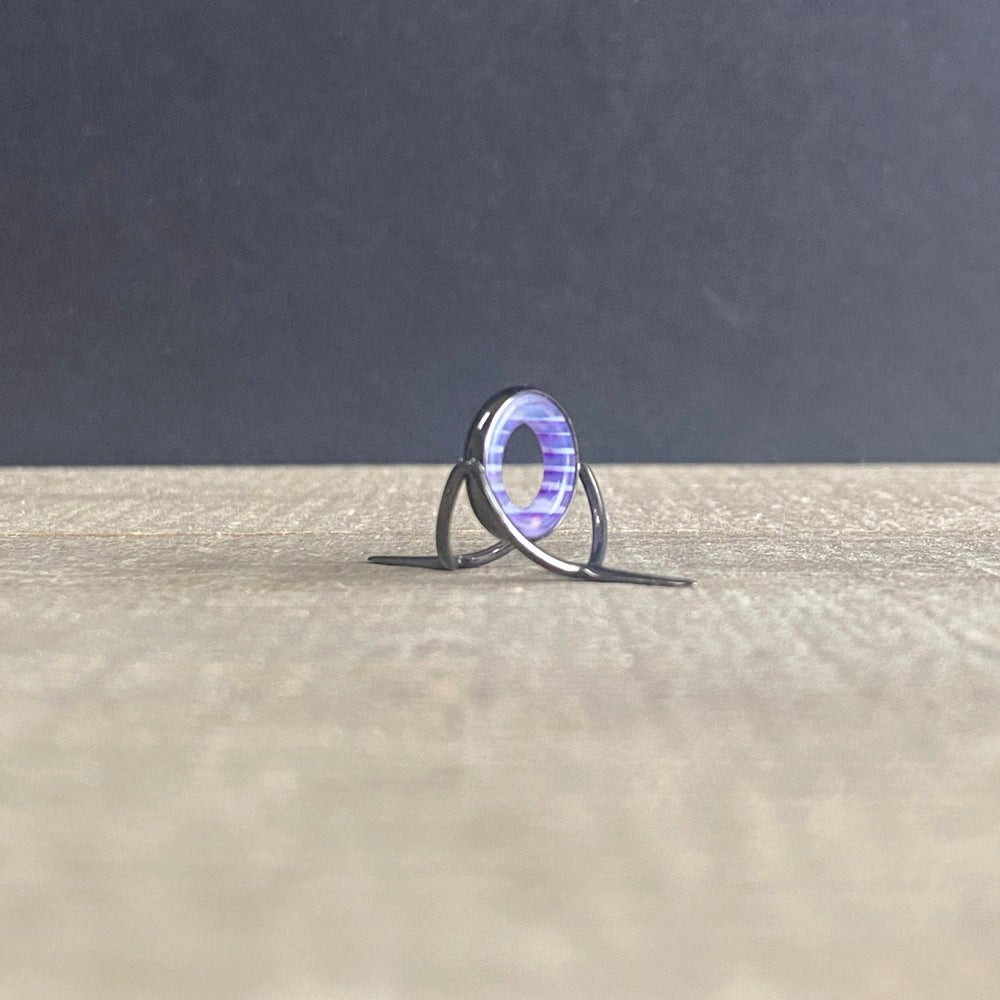 Agate Stripping Guides 12mm Black Nickel - Fish On! Custom Rods