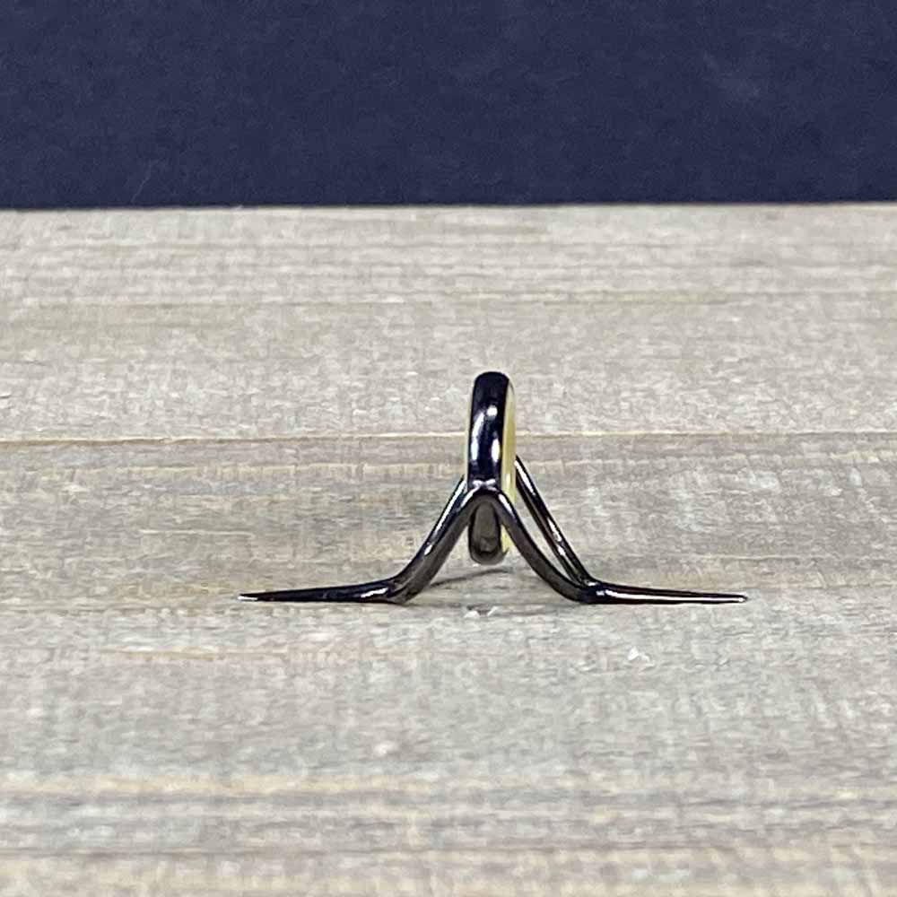 Agate Stripping Guides 12mm Black Nickel - Fish On! Custom Rods