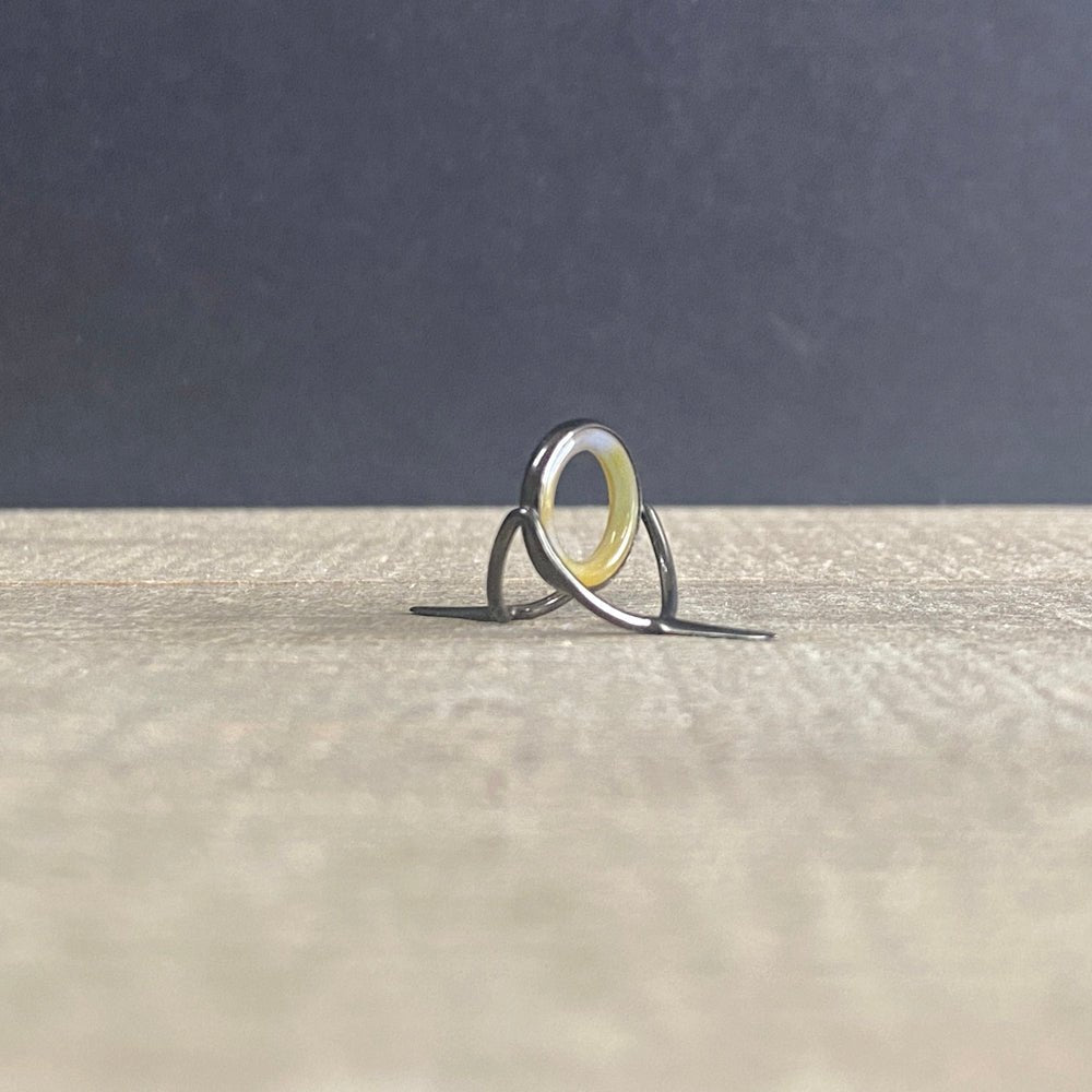 Agate Stripping Guides 12mm Black Nickel - Fish On! Custom Rods