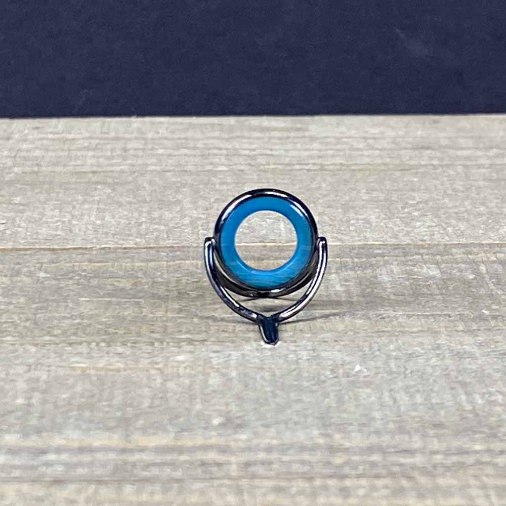 Agate Stripping Guides 12mm Black Nickel - Fish On! Custom Rods