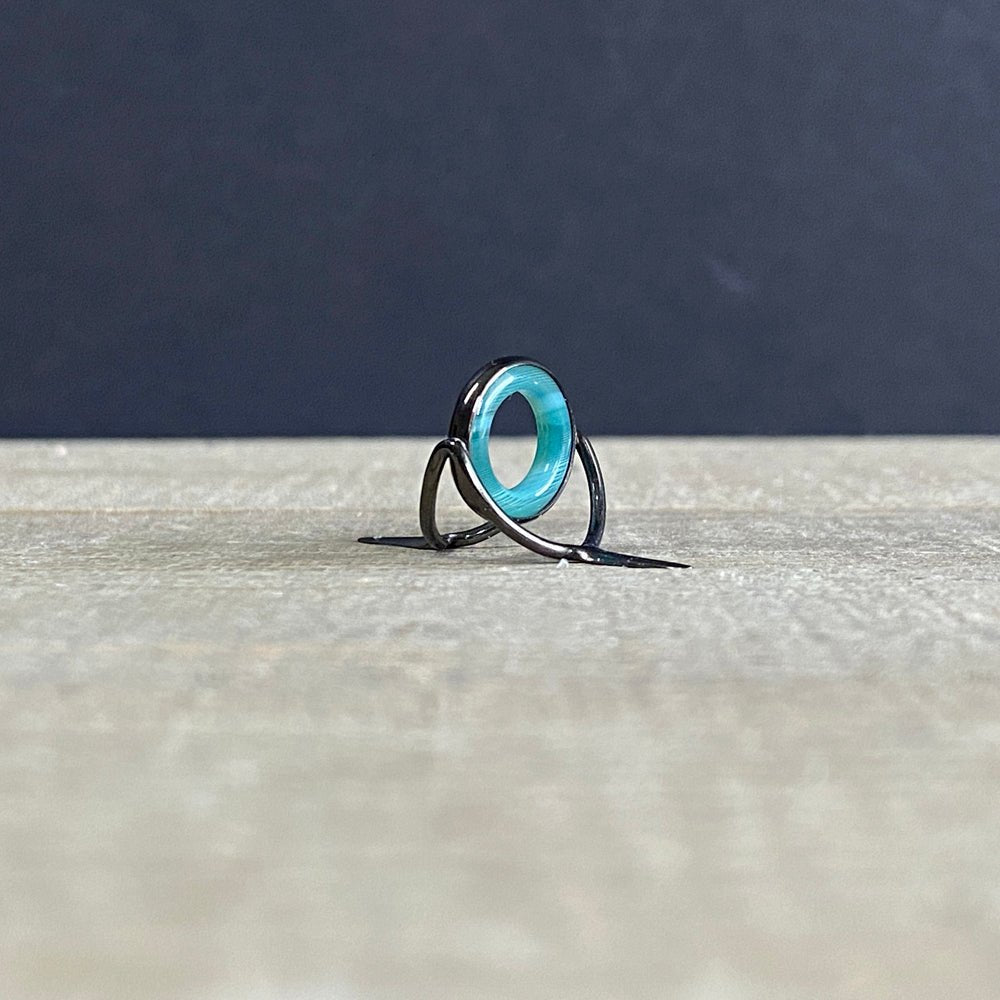 Agate Stripping Guides 12mm Black Nickel - Fish On! Custom Rods