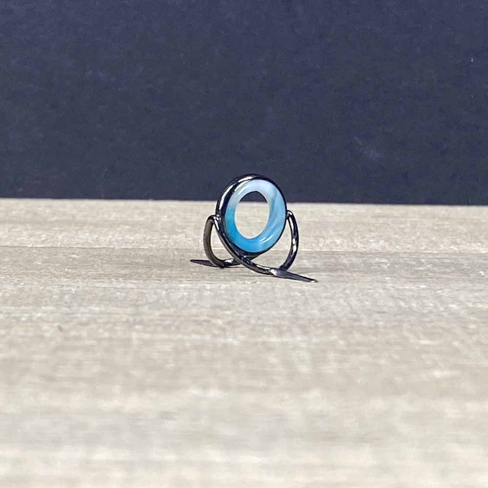 Agate Stripping Guides 12mm Black Nickel - Fish On! Custom Rods