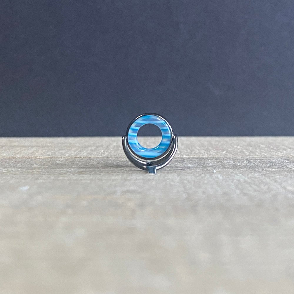 Agate Stripping Guides 12mm Black Nickel - Fish On! Custom Rods