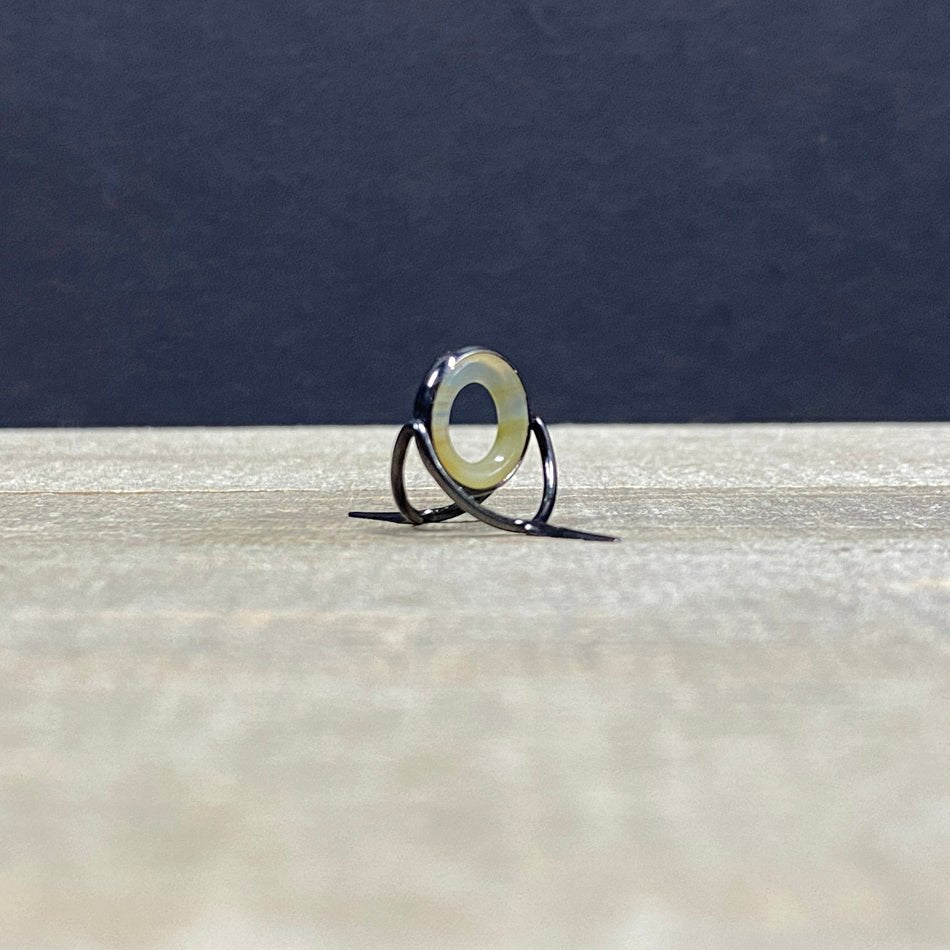 Agate Stripping Guides 12mm Black Nickel - Fish On! Custom Rods