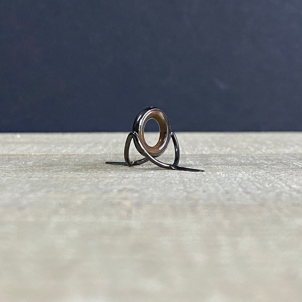 Agate Stripping Guides 12mm Black Nickel - Fish On! Custom Rods