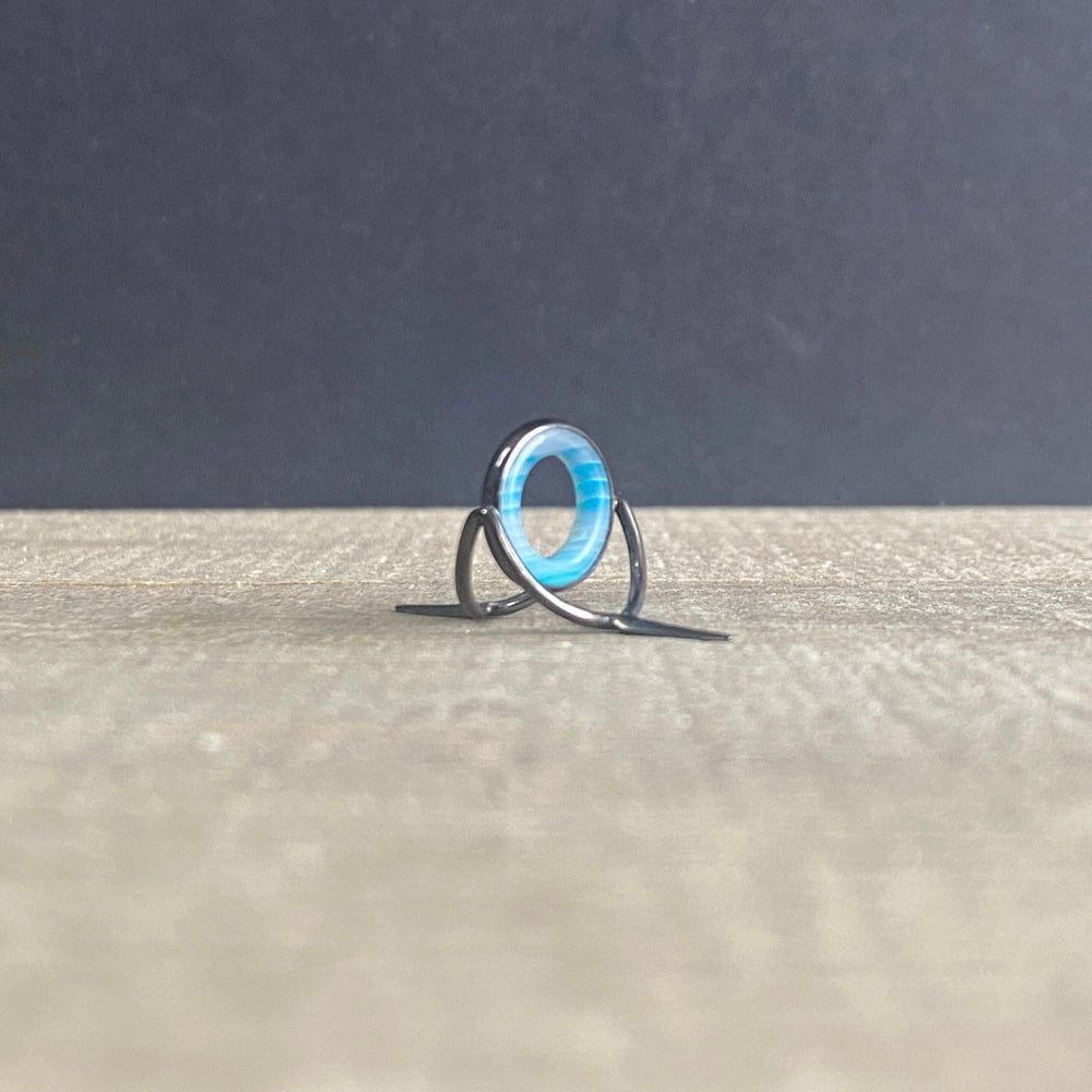 Agate Stripping Guides 12mm Black Nickel - Fish On! Custom Rods