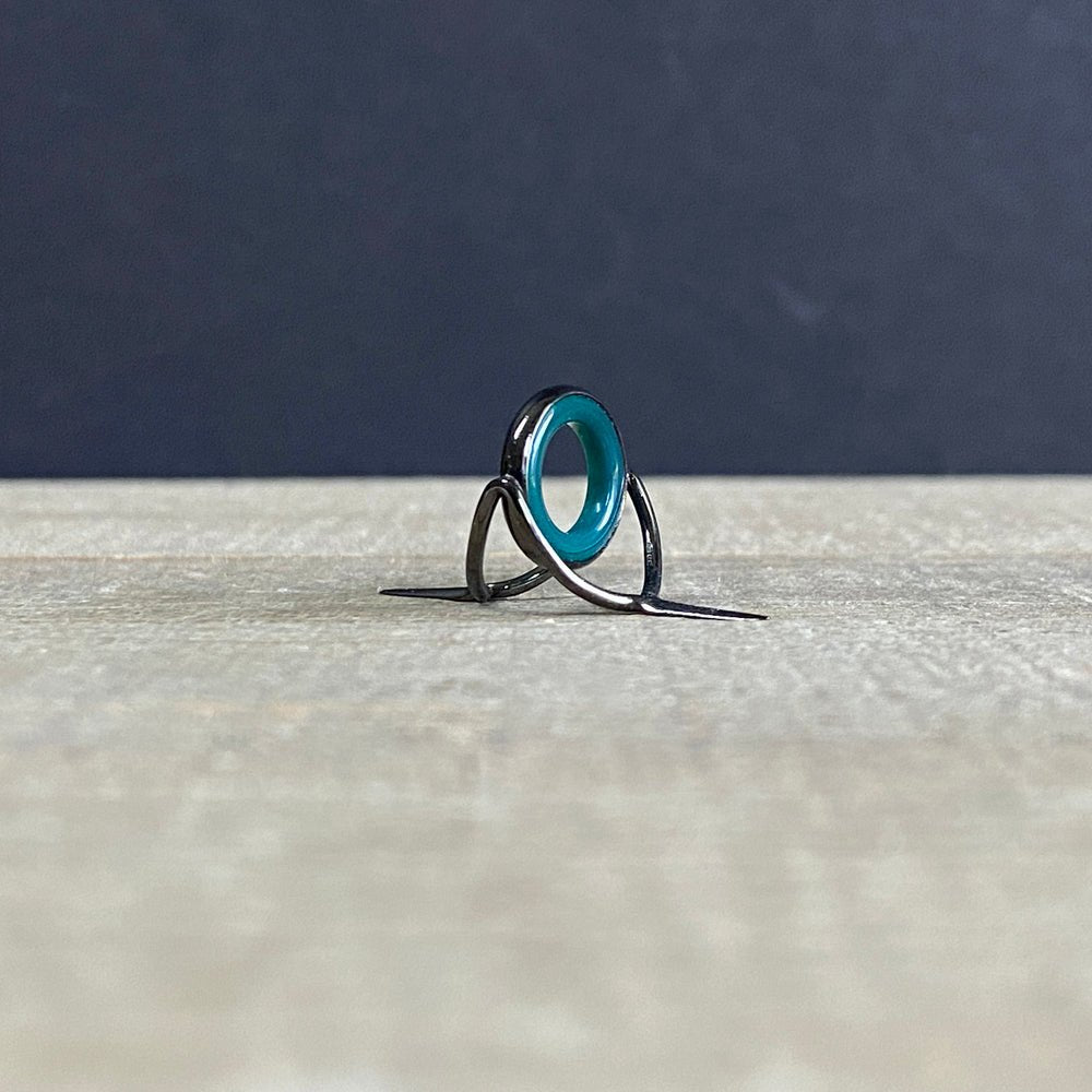 Agate Stripping Guides 12mm Black Nickel - Fish On! Custom Rods