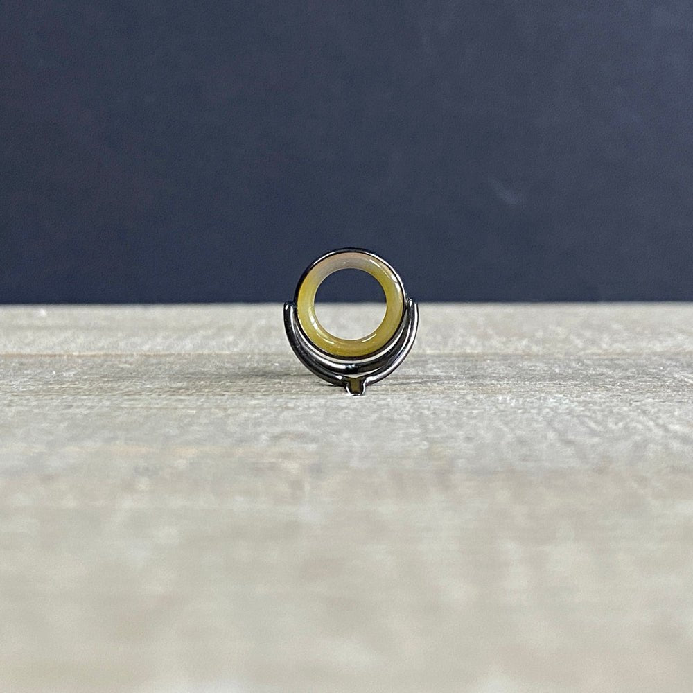 Agate Stripping Guides 12mm Black Nickel - Fish On! Custom Rods