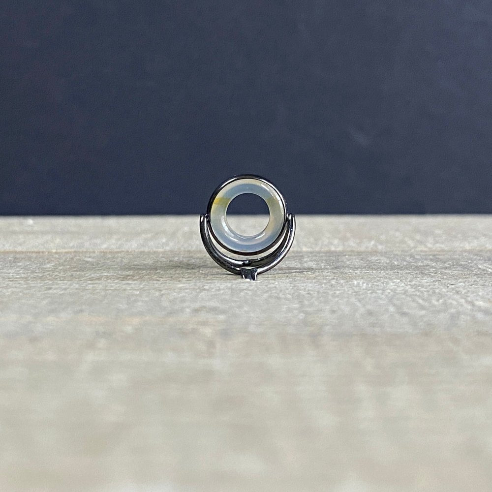 Agate Stripping Guides 12mm Black Nickel - Fish On! Custom Rods