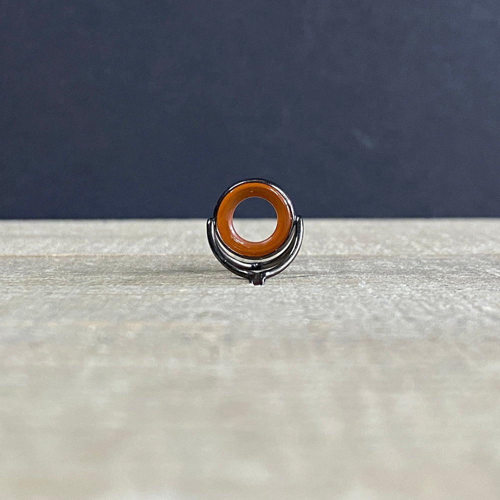 Agate Stripping Guides 12mm Black Nickel - Fish On! Custom Rods