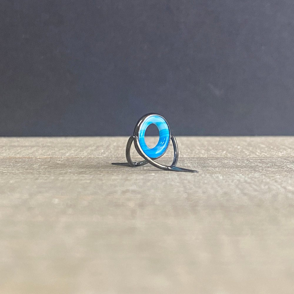 Agate Stripping Guides 12mm Black Nickel - Fish On! Custom Rods