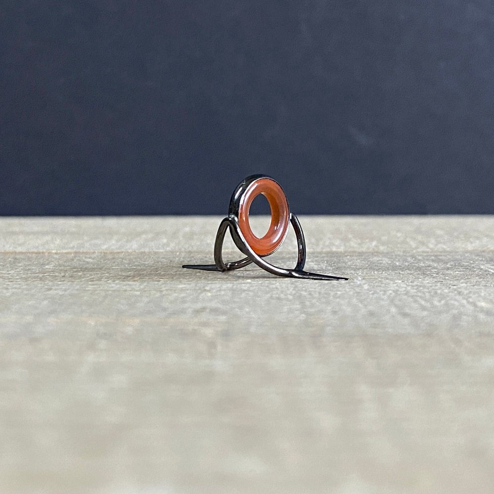 Agate Stripping Guides 12mm Black Nickel - Fish On! Custom Rods