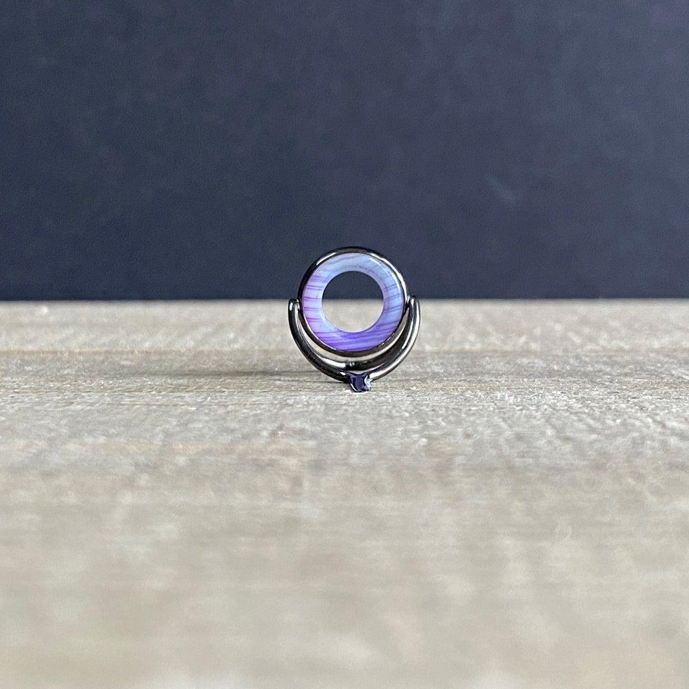 Agate Stripping Guides 12mm Black Nickel - Fish On! Custom Rods