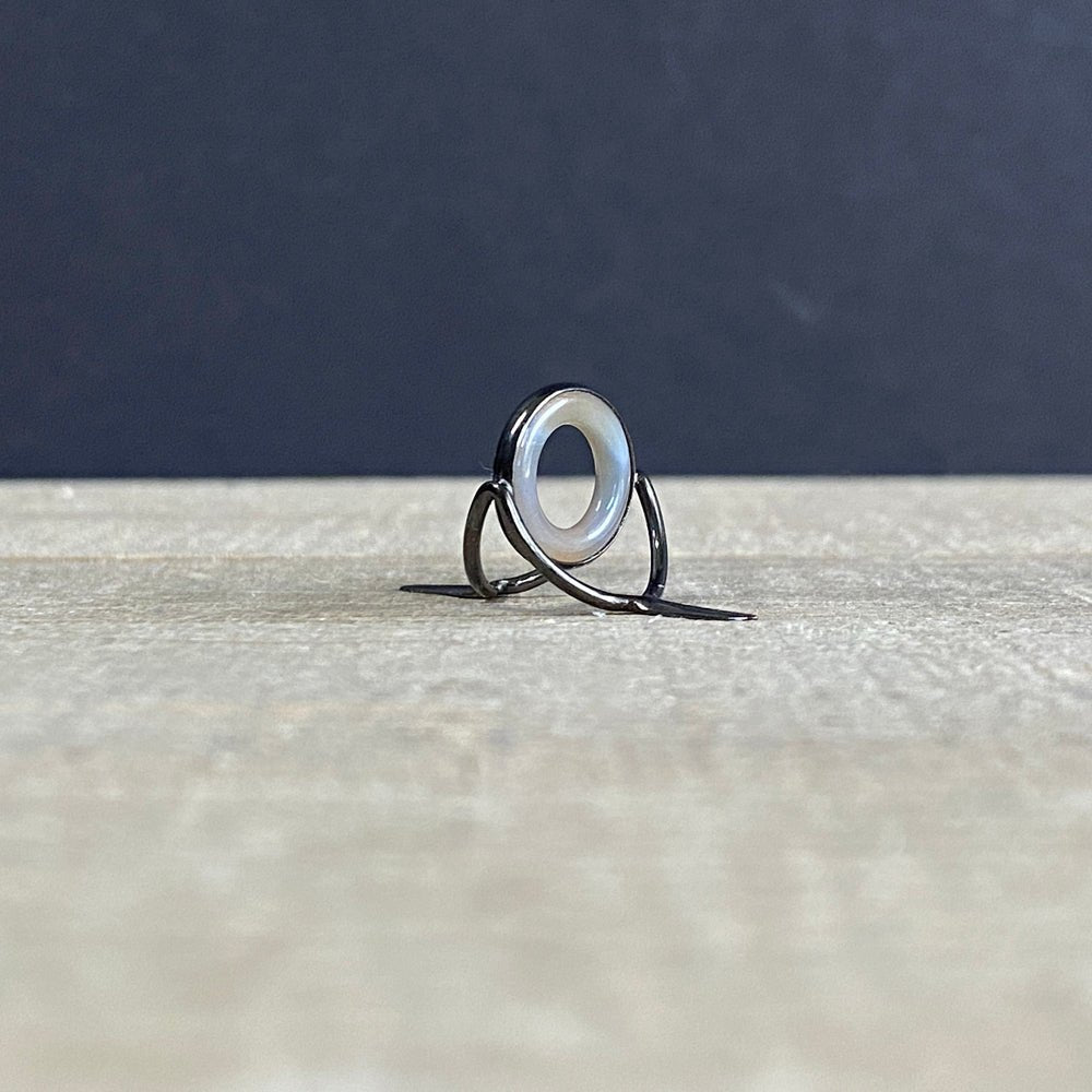 Agate Stripping Guides 12mm Black Nickel - Fish On! Custom Rods