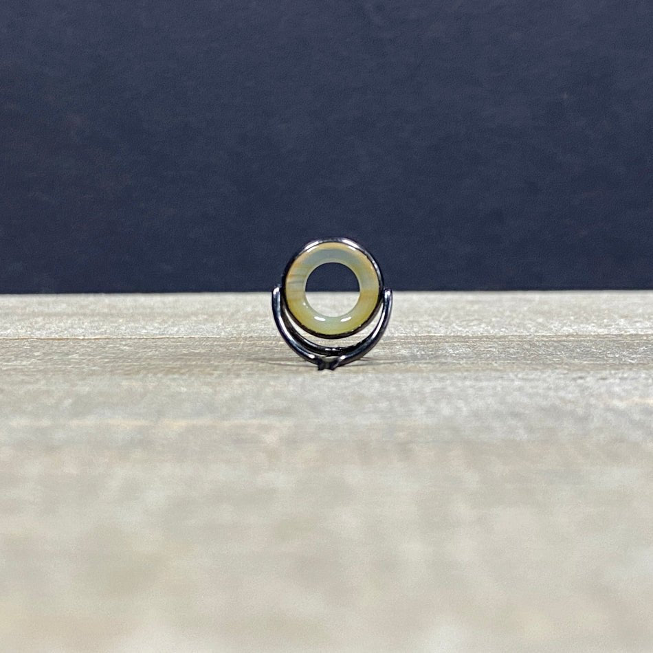 Agate Stripping Guides 12mm Black Nickel - Fish On! Custom Rods