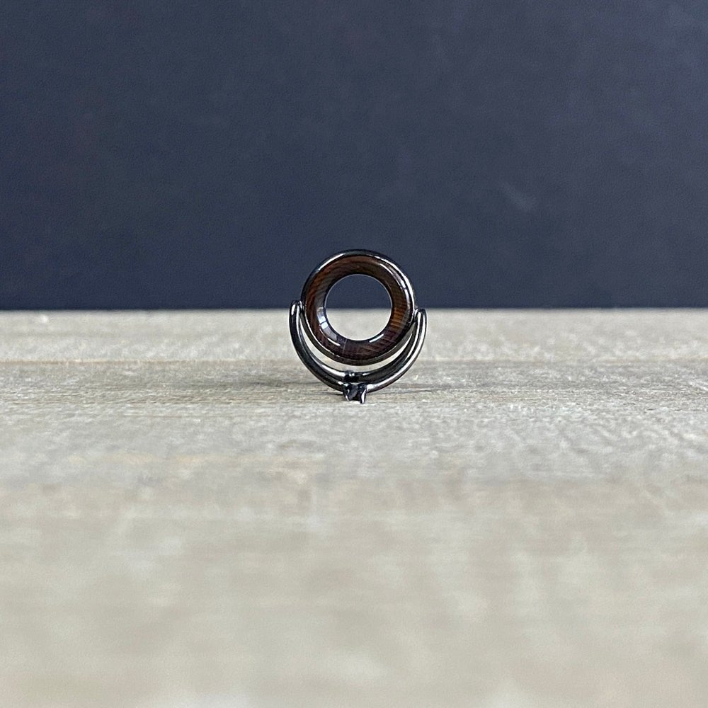 Agate Stripping Guides 12mm Black Nickel - Fish On! Custom Rods