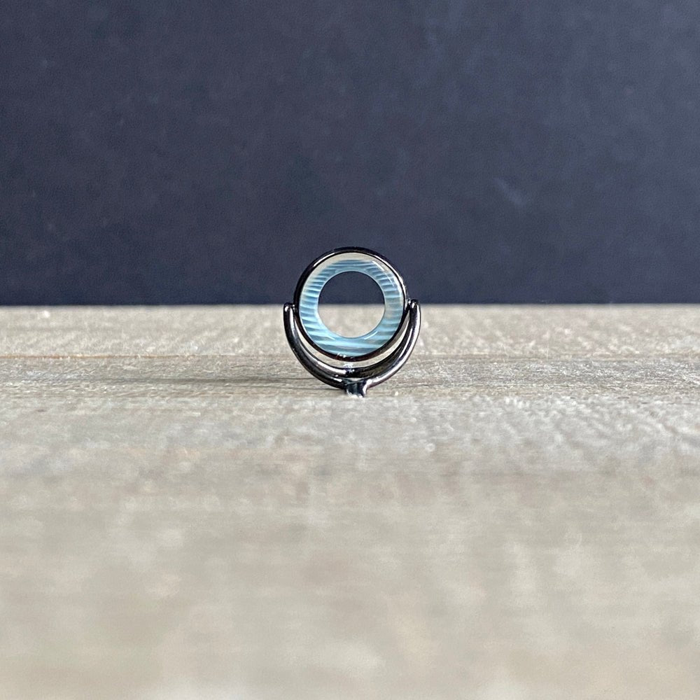 Agate Stripping Guides 12mm Black Nickel - Fish On! Custom Rods