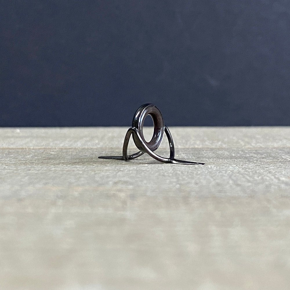 Agate Stripping Guides 12mm Black Nickel - Fish On! Custom Rods