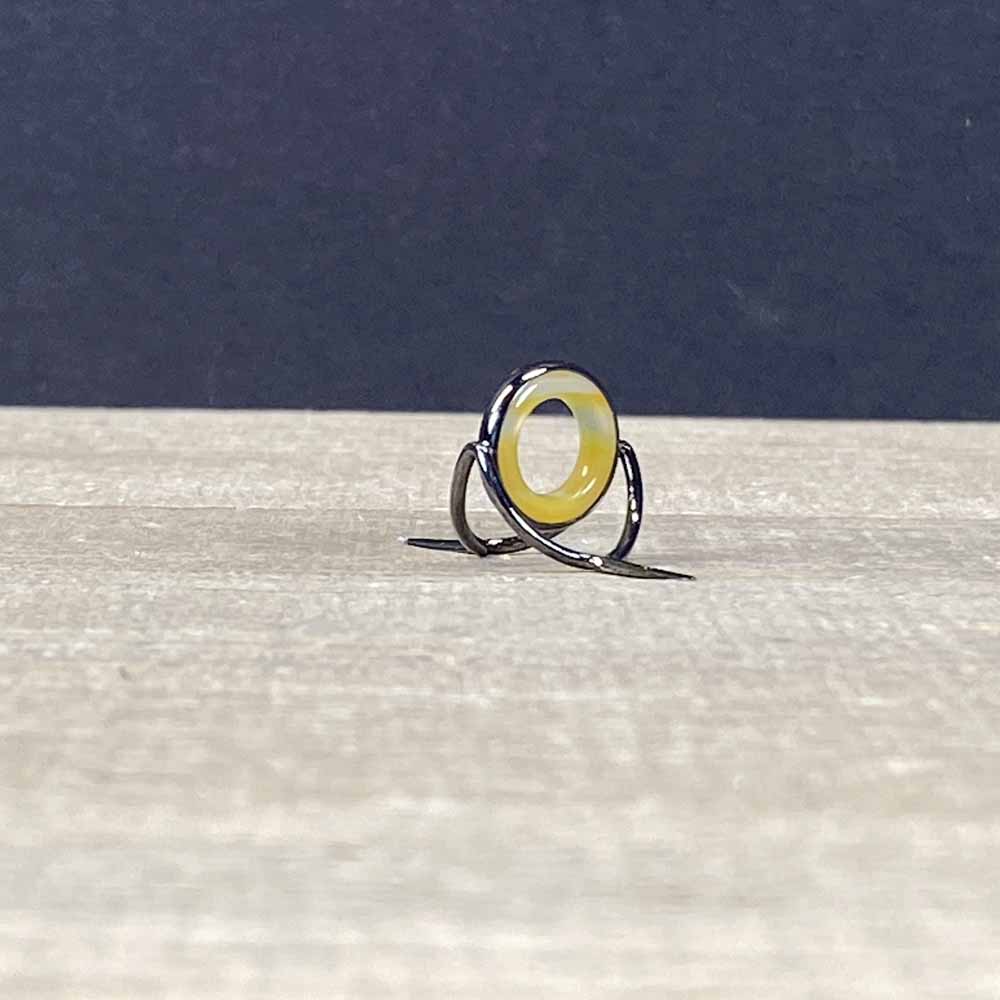 Agate Stripping Guides 12mm Black Nickel - Fish On! Custom Rods