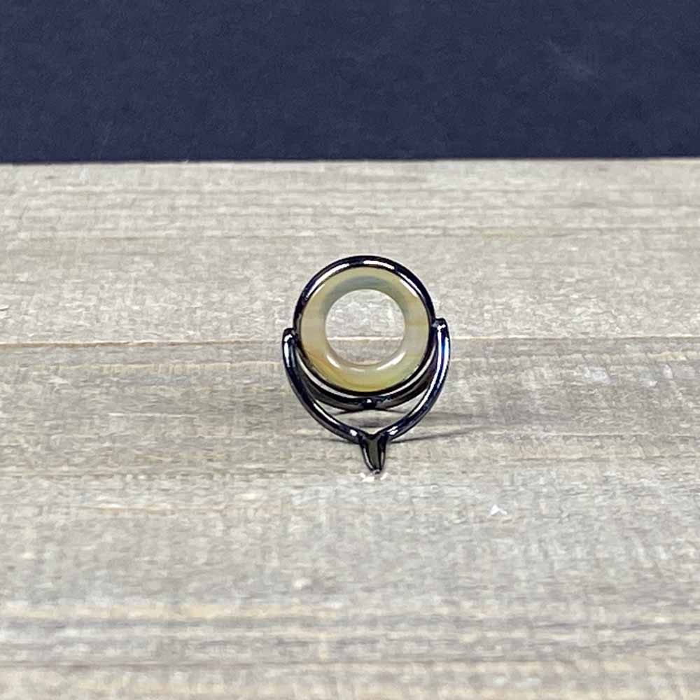 Agate Stripping Guides 12mm Black Nickel - Fish On! Custom Rods